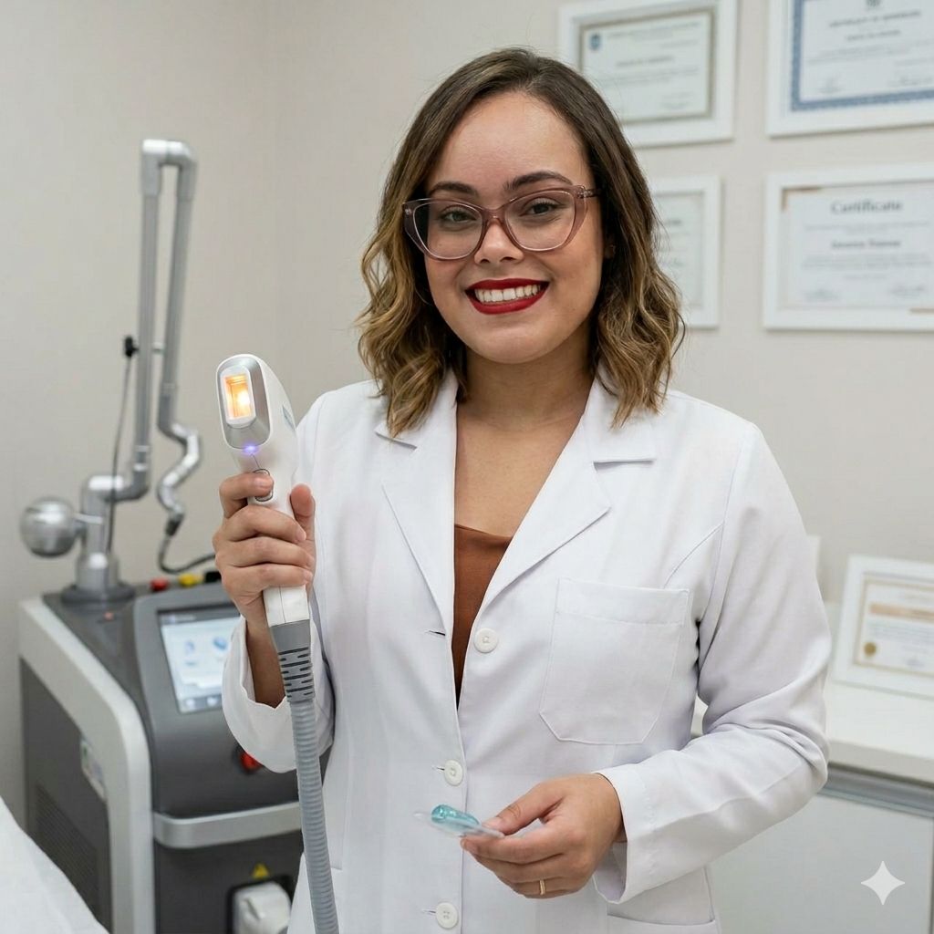 Talita Silva - Enfermeira Especialista em Depilação a Laser